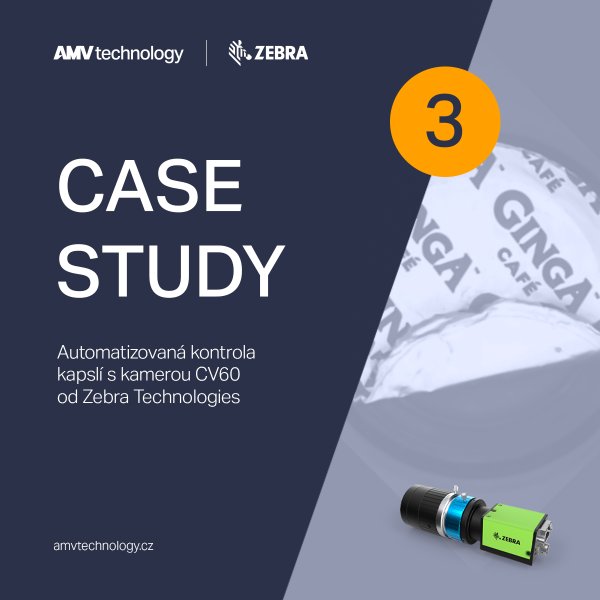 CASE STUDY 03: Automatizovaná kontrola kávových kapslí