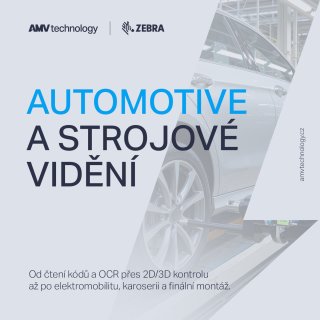 Strojové vidění v automotive se Zebra Technologies