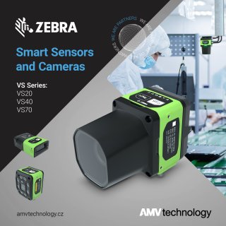 Zebra smart kamery- Spolehlivé řešení pro průmyslovou automatizaci