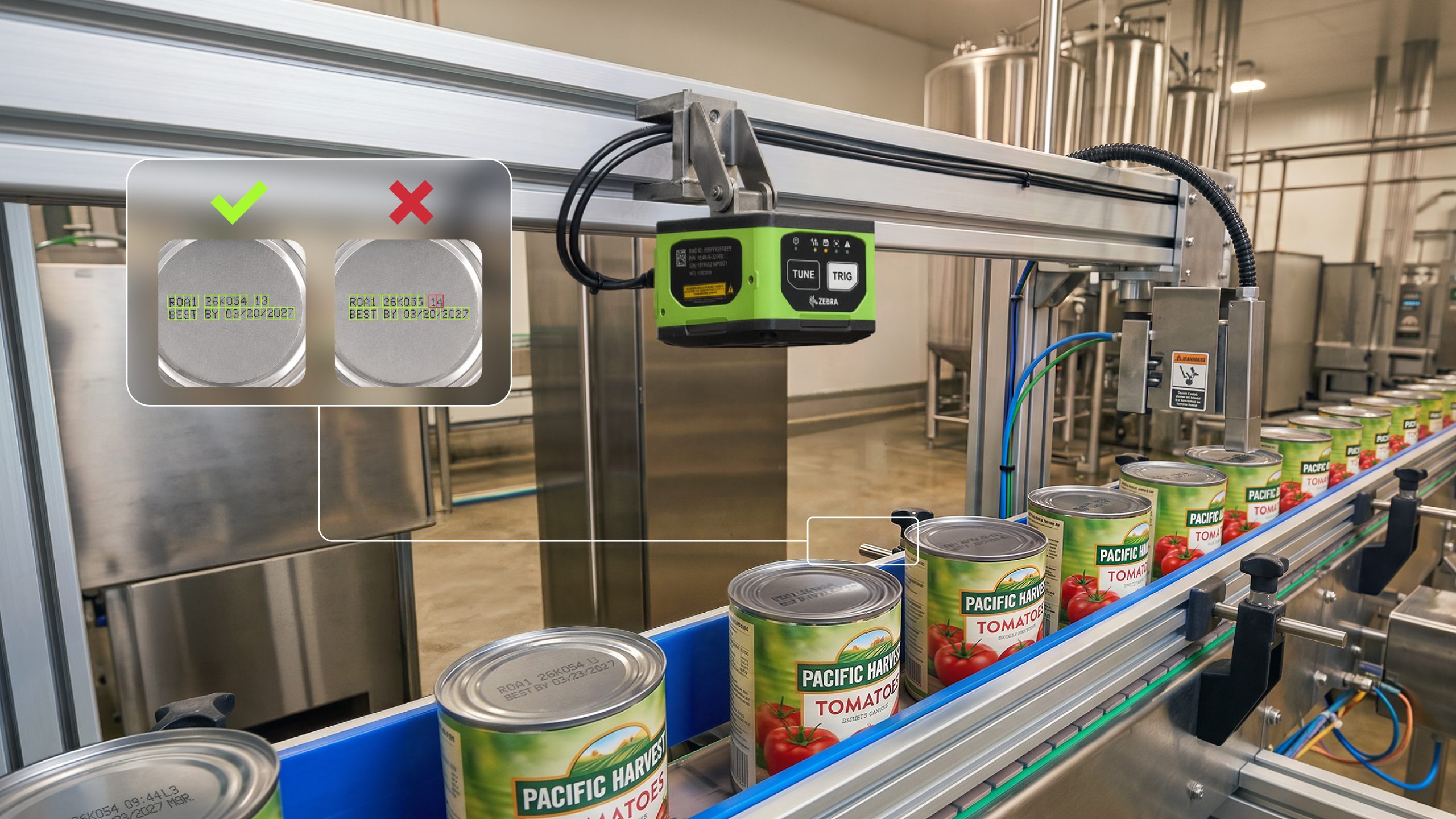 Zebra NS42 Verifying Date Codes on Canned Goods (with Graphic Callouts)